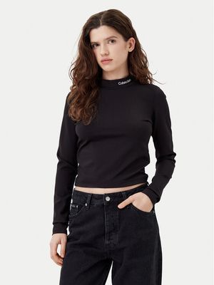 Bluzka damska na jesień Calvin Klein Jeans ze sklepu: MODIVO w kategorii: Bluzki damskie - zdjęcie WP-EBWP-BKLVO-LN0_0000304412721