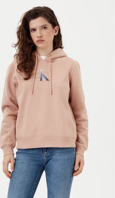 Calvin Klein Jeans - Bluza damska ze sklepu: MODIVO w kategorii: Bluzy damskie - zdjęcie WP-EBWP-BKLVO-LN0_0000304413445