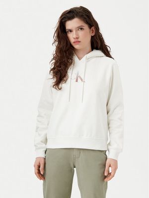 Bluza damska w stylu młodzieżowym Calvin Klein Jeans ze sklepu: MODIVO w kategorii: Bluzy damskie - zdjęcie WP-EBWP-BKLVO-LN0_0000304413452