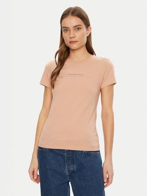 Bluzka damska na wiosnę casual Calvin Klein Jeans ze sklepu: MODIVO w kategorii: Bluzki damskie - zdjęcie WP-EBWP-BKLVO-LN0_0000304413599