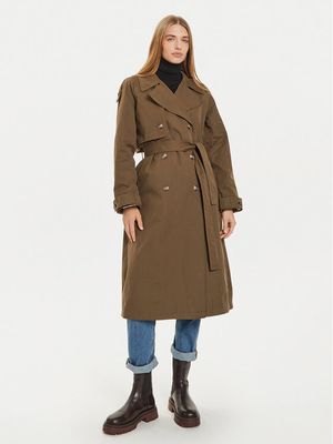 Płaszcz damski casualowy Pepe Jeans ze sklepu: MODIVO w kategorii: Płaszcze damskie - zdjęcie WP-EBWP-BKLVO-LN0_0000304416149