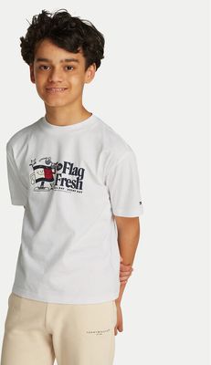 Tommy Hilfiger - T-shirt chłopięce na lato ze sklepu: MODIVO w kategorii: T-shirty chłopięce - zdjęcie WP-EBWP-BKLVO-LN0_0000304422218