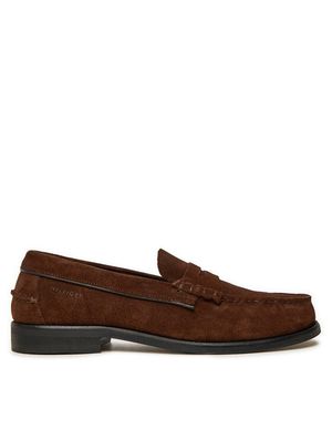 Mokasyny męskie jesienne Tommy Hilfiger ze sklepu: MODIVO w kategorii: Mokasyny męskie - zdjęcie WP-EBWP-BKLVO-LN0_0000304423956