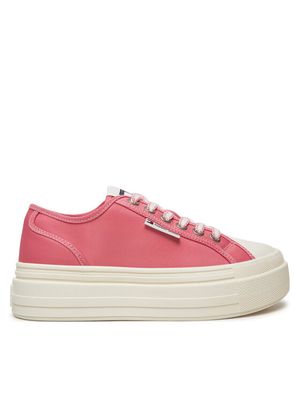 Trampki damskie na wiosnę Tommy Jeans ze sklepu: MODIVO w kategorii: Trampki damskie - zdjęcie WP-EBWP-BKLVO-LN0_0000304430336