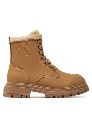 Buty zimowe dziecięce na zimę Calvin Klein Jeans ze sklepu: MODIVO w kategorii: Buty zimowe dziecięce - zdjęcie WP-EBWP-BKLVO-LN0_0000304430855