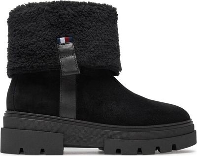 Botki jesienne Tommy Hilfiger ze sklepu: MODIVO w kategorii: Botki - zdjęcie WP-EBWP-BKLVO-LN0_0000304440724