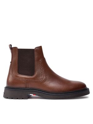 Buty zimowe męskie na zimę Tommy Hilfiger ze sklepu: MODIVO w kategorii: Buty zimowe męskie - zdjęcie WP-EBWP-BKLVO-LN0_0000304441752