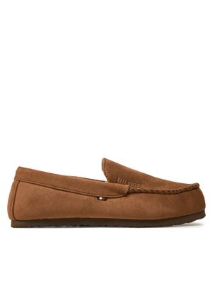 Tommy Hilfiger - Kapcie męskie na zimę ze sklepu: MODIVO w kategorii: Kapcie męskie - zdjęcie WP-EBWP-BKLVO-LN0_0000304443145