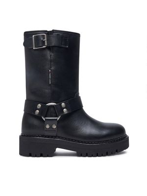 Botki jesienne Tommy Jeans ze sklepu: MODIVO w kategorii: Botki - zdjęcie WP-EBWP-BKLVO-LN0_0000304447464