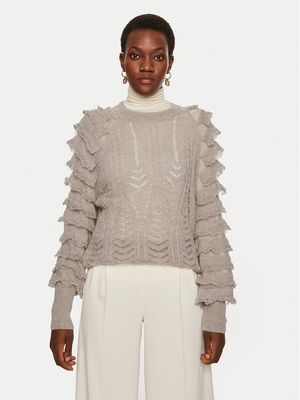 Sweter damski Twinset ze sklepu: MODIVO w kategorii: Swetry damskie - zdjęcie WP-EBWP-BKLVO-LN0_0000304451935