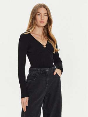 Sweter damski casual Twinset ze sklepu: MODIVO w kategorii: Swetry damskie - zdjęcie WP-EBWP-BKLVO-LN0_0000304452802