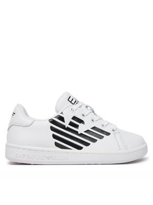 Buty sportowe dziecięce na wiosnę EA7 Emporio Armani ze sklepu: MODIVO w kategorii: Buty sportowe dziecięce - zdjęcie WP-EBWP-BKLVO-LN0_0000304462429