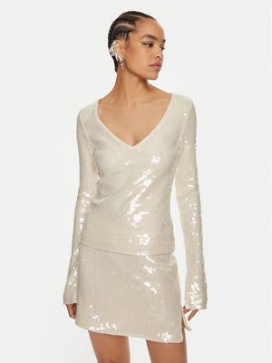 Bluzka damska glamour ROTATE ze sklepu: MODIVO w kategorii: Bluzki damskie - zdjęcie WP-EBWP-BKLVO-LN0_0000304471629