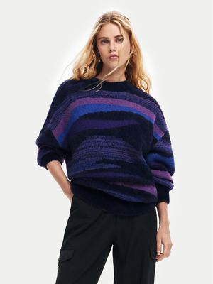 Sweter damski casual Desigual ze sklepu: MODIVO w kategorii: Swetry damskie - zdjęcie WP-EBWP-BKLVO-LN0_0000304477683