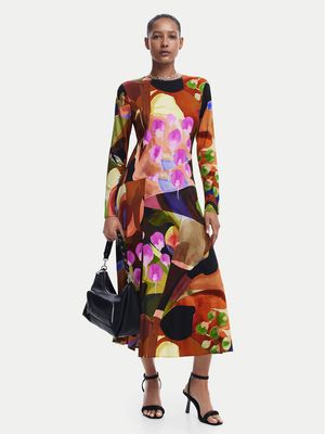 Sukienka Desigual ze sklepu: MODIVO w kategorii: Sukienki - zdjęcie WP-EBWP-BKLVO-LN0_0000304478390