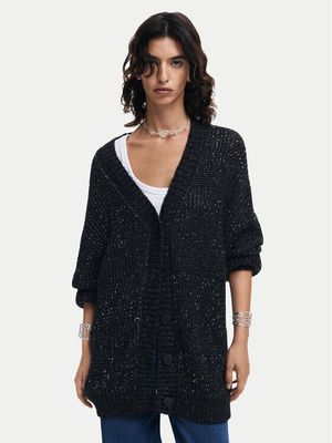 Sweter damski casualowy na zimę Desigual ze sklepu: MODIVO w kategorii: Swetry damskie - zdjęcie WP-EBWP-BKLVO-LN0_0000304478598