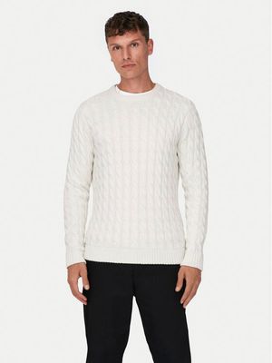 Only & Sons - Sweter męski casual ze sklepu: MODIVO w kategorii: Swetry męskie - zdjęcie WP-EBWP-BKLVO-LN0_0000304493355