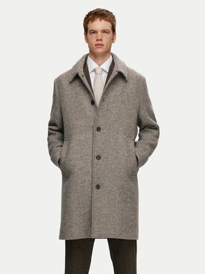 Płaszcz męski elegancki Selected Homme ze sklepu: MODIVO w kategorii: Płaszcze męskie - zdjęcie WP-EBWP-BKLVO-LN0_0000304509803