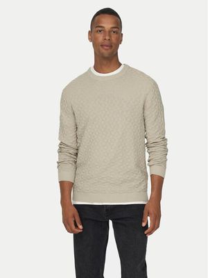 Sweter męski na zimę casual Only & Sons ze sklepu: MODIVO w kategorii: Swetry męskie - zdjęcie WP-EBWP-BKLVO-LN0_0000304511745