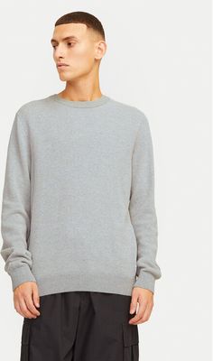 Sweter męski casual Jack & Jones ze sklepu: MODIVO w kategorii: Swetry męskie - zdjęcie WP-EBWP-BKLVO-LN0_0000304514234