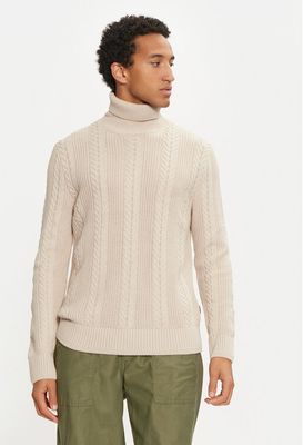 Sweter męski na zimę casual Jack & Jones ze sklepu: MODIVO w kategorii: Swetry męskie - zdjęcie WP-EBWP-BKLVO-LN0_0000304516733