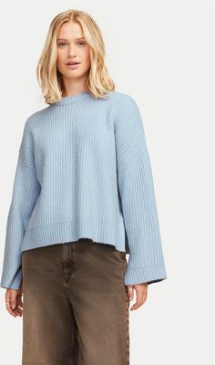 Sweter damski casualowy JJXX ze sklepu: MODIVO w kategorii: Swetry damskie - zdjęcie WP-EBWP-BKLVO-LN0_0000304517570