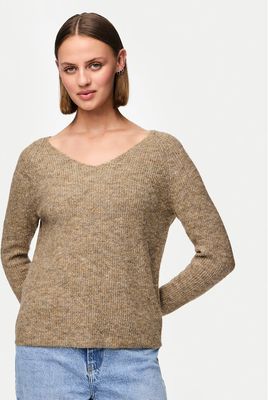 Pieces - Sweter damski na zimę ze sklepu: MODIVO w kategorii: Swetry damskie - zdjęcie WP-EBWP-BKLVO-LN0_0000304517822