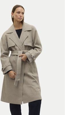 Płaszcz damski casual Vero Moda ze sklepu: MODIVO w kategorii: Płaszcze damskie - zdjęcie WP-EBWP-BKLVO-LN0_0000304520310
