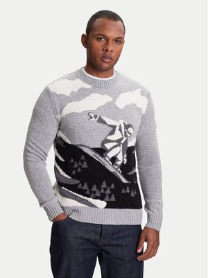 Sweter męski na zimę United Colors Of Benetton ze sklepu: MODIVO w kategorii: Swetry męskie - zdjęcie WP-EBWP-BKLVO-LN0_0000304520655