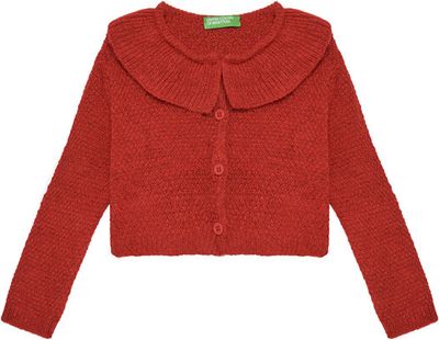 Sweter dziewczęcy na jesień United Colors Of Benetton ze sklepu: MODIVO w kategorii: Swetry dziewczęce - zdjęcie WP-EBWP-BKLVO-LN0_0000304521027