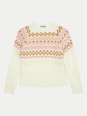 Sweter dziewczęcy jesienny United Colors Of Benetton ze sklepu: MODIVO w kategorii: Swetry dziewczęce - zdjęcie WP-EBWP-BKLVO-LN0_0000304521065