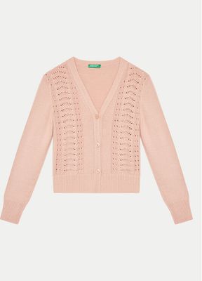 Sweter dziewczęcy na jesień United Colors Of Benetton ze sklepu: MODIVO w kategorii: Swetry dziewczęce - zdjęcie WP-EBWP-BKLVO-LN0_0000304521089