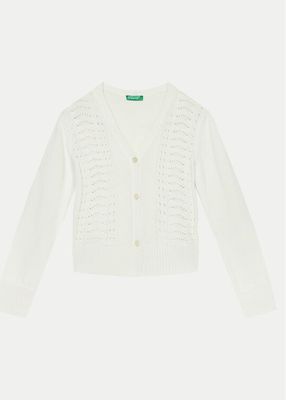 Sweter dziewczęcy jesienny United Colors Of Benetton ze sklepu: MODIVO w kategorii: Swetry dziewczęce - zdjęcie WP-EBWP-BKLVO-LN0_0000304521096