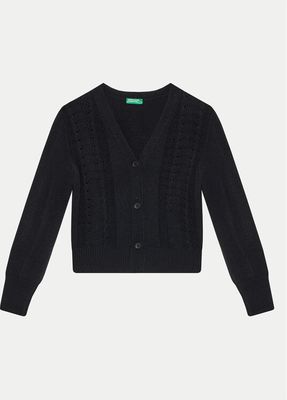 Sweter dziewczęcy jesienny United Colors Of Benetton ze sklepu: MODIVO w kategorii: Swetry dziewczęce - zdjęcie WP-EBWP-BKLVO-LN0_0000304521102