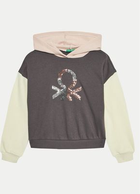 Bluza dziewczęca na wiosnę United Colors Of Benetton ze sklepu: MODIVO w kategorii: Bluzy dziewczęce - zdjęcie WP-EBWP-BKLVO-LN0_0000304521386