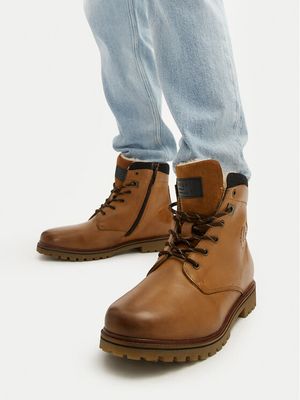 Buty zimowe męskie na zimę Bugatti ze sklepu: MODIVO w kategorii: Buty zimowe męskie - zdjęcie WP-EBWP-BKLVO-LN0_0000304524097