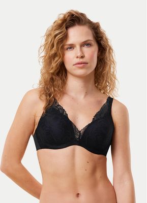 Triumph - Biustonosz z koronką ze sklepu: MODIVO w kategorii: Biustonosze - zdjęcie WP-EBWP-BKLVO-LN0_0000304536373