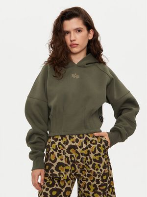 Bluza damska jesienna Alpha Industries ze sklepu: MODIVO w kategorii: Bluzy damskie - zdjęcie WP-EBWP-BKLVO-LN0_0000304543104