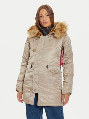Parka damska na jesień Alpha Industries ze sklepu: MODIVO w kategorii: Parki damskie - zdjęcie WP-EBWP-BKLVO-LN0_0000304543524