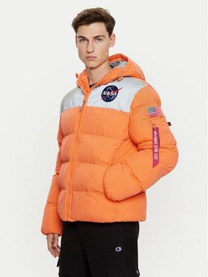 Kurtka męska zimowa w sportowym stylu Alpha Industries ze sklepu: MODIVO w kategorii: Kurtki męskie - zdjęcie WP-EBWP-BKLVO-LN0_0000304544088