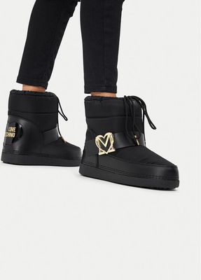 Śniegowce damskie na zimę Love Moschino ze sklepu: MODIVO w kategorii: Śniegowce damskie - zdjęcie WP-EBWP-BKLVO-LN0_0000304548994
