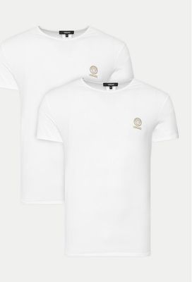 T-shirt męski casualowy Versace ze sklepu: MODIVO w kategorii: T-shirty męskie - zdjęcie WP-EBWP-BKLVO-LN0_0000304555565