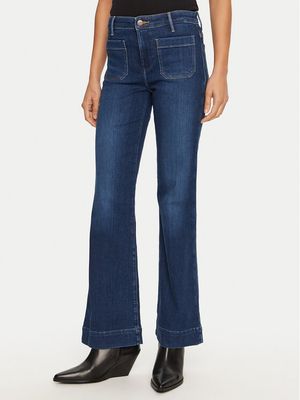 Jeansy damskie w miejskim stylu Wrangler ze sklepu: MODIVO w kategorii: Jeansy damskie - zdjęcie WP-EBWP-BKLVO-LN0_0000304560026