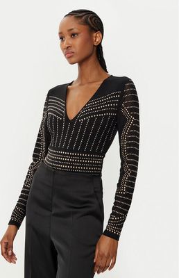 Bluzka damska jesienna casual Marciano Guess ze sklepu: MODIVO w kategorii: Bluzki damskie - zdjęcie WP-EBWP-BKLVO-LN0_0000304568930