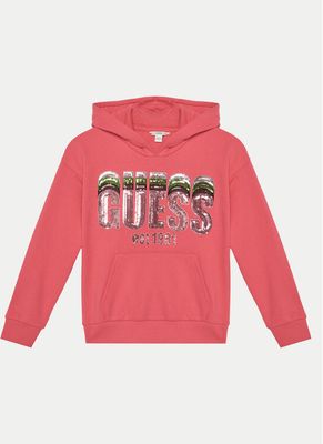 Bluza dziewczęca na zimę Guess ze sklepu: MODIVO w kategorii: Bluzy dziewczęce - zdjęcie WP-EBWP-BKLVO-LN0_0000304573422