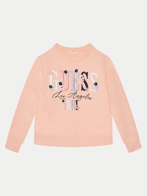 Bluza dziewczęca na wiosnę Guess ze sklepu: MODIVO w kategorii: Bluzy dziewczęce - zdjęcie WP-EBWP-BKLVO-LN0_0000304574498