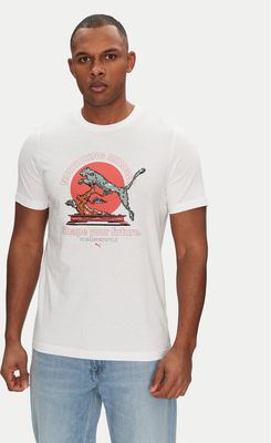 Puma - T-shirt męski młodzieżowy ze sklepu: MODIVO w kategorii: T-shirty męskie - zdjęcie WP-EBWP-BKLVO-LN0_0000304576881