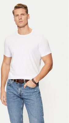 T-shirt męski casual Guess ze sklepu: MODIVO w kategorii: T-shirty męskie - zdjęcie WP-EBWP-BKLVO-LN0_0000304577703