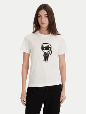 Bluzka damska w stylu młodzieżowym Karl Lagerfeld ze sklepu: MODIVO w kategorii: Bluzki damskie - zdjęcie WP-EBWP-BKLVO-LN0_0000304578649