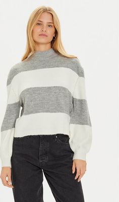Sweter damski BRAVE SOUL ze sklepu: MODIVO w kategorii: Swetry damskie - zdjęcie WP-EBWP-BKLVO-LN0_0000304578786